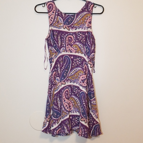 Free People Dresses & Skirts - Free people Mini Sleeveless Zip Up Back Dress